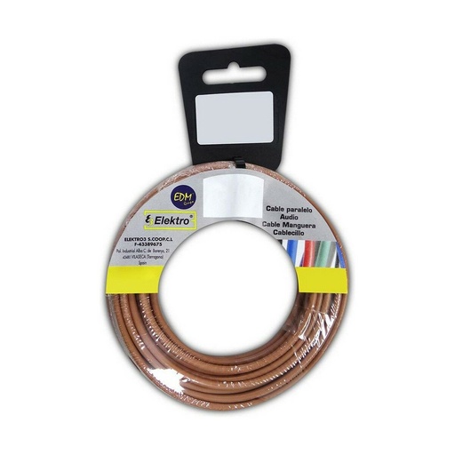 [S7915309] Cable EDM 28462 Brown 2,5 mm 15 m