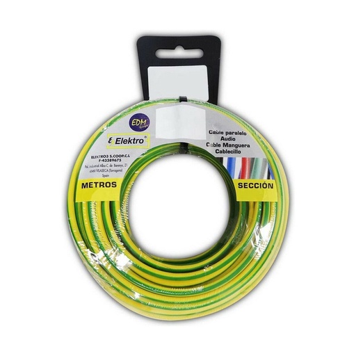 [S7915291] Cable EDM 28428 Bicoloured 1,5 mm 50 m