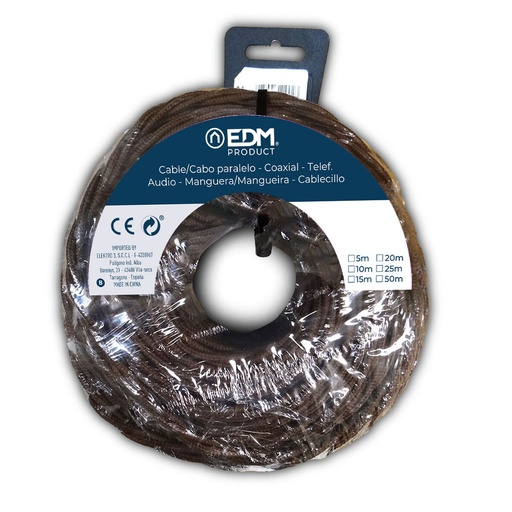 [S7901132] Cable EDM 11893 Brown 3 x 1,5 mm 5 m