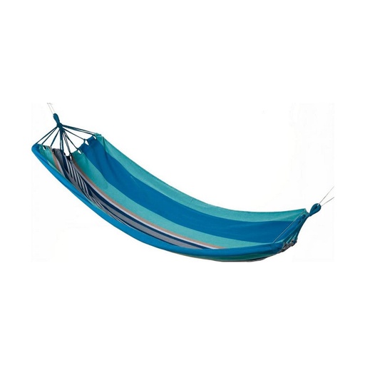 [S7908294] Hammock Exterior Striped Blue (100 x 200 cm)