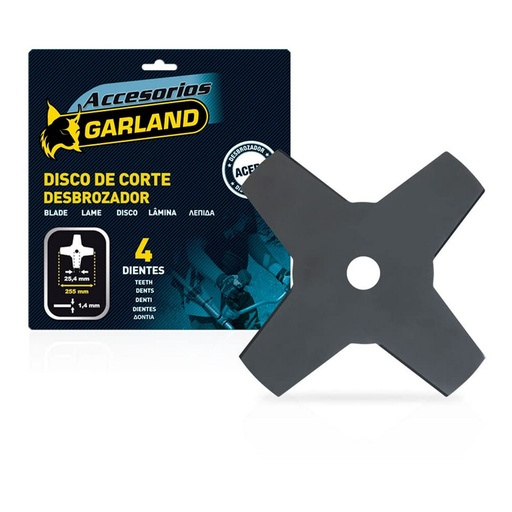 [S7911654] Lawnmower Blade Garland 4D 25,5 cm