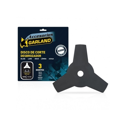 [S7911652] Lawnmower Blade Garland 3D 25,5 cm