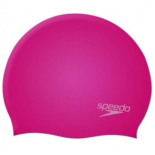[S2022925] Swimming Cap Speedo  PLAIN MOULDED Pink Silicone