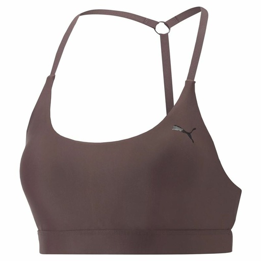 [S6472068] Sports Bra Puma Studio Ultrabare Dark Red