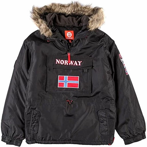 [S6472030] Children’s Hoodie Go & Win Norway Black