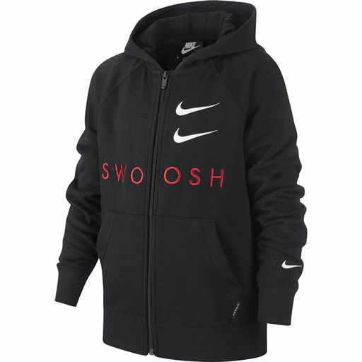 [S6470393] Children's Sports Jacket Nike Swoosh Black