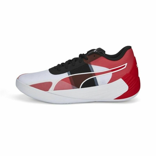 [S6470687] Basketball Shoes for Adults Puma Fusion Nitro Team White Men