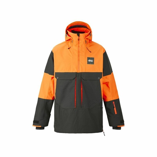 [S6470271] Ski Jacket Picture Anton Orange Men