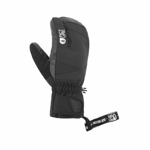 [S6470200] Snow gloves Picture Sparks Lobster Black