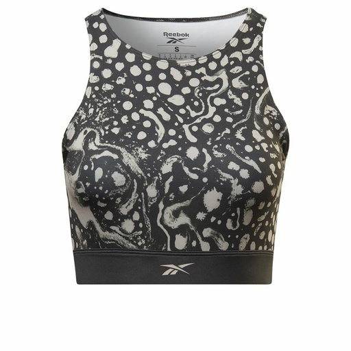 [S6470061] Sports Bra Reebok Modern Safari Black