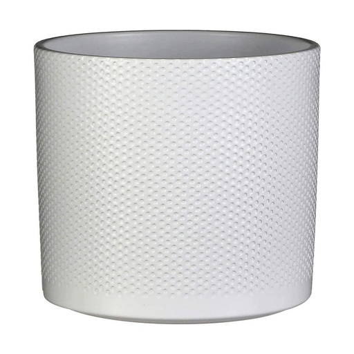 [S7909575] Planter Mica Decorations Ceramic White