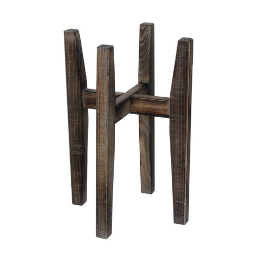 [S7909239] Flower Pot Stand Mica Decorations Ascot Flower Pot Stand Wood 48 x 33 x 33 cm
