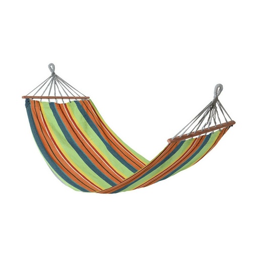 [S1128299] Hanging Hammock 2 x 1 m Textile Multicolour