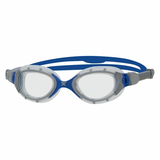 [S6465319] Swimming Goggles Zoggs Predator Flex Grey Blue S