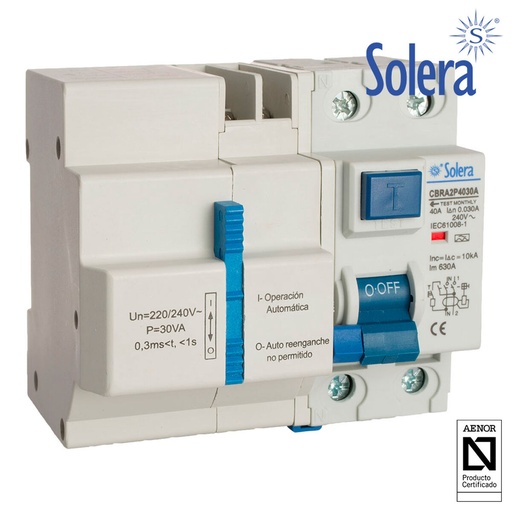 [S7909655] Automatic Residential Circuit Breaker Solera cbra2p4030a