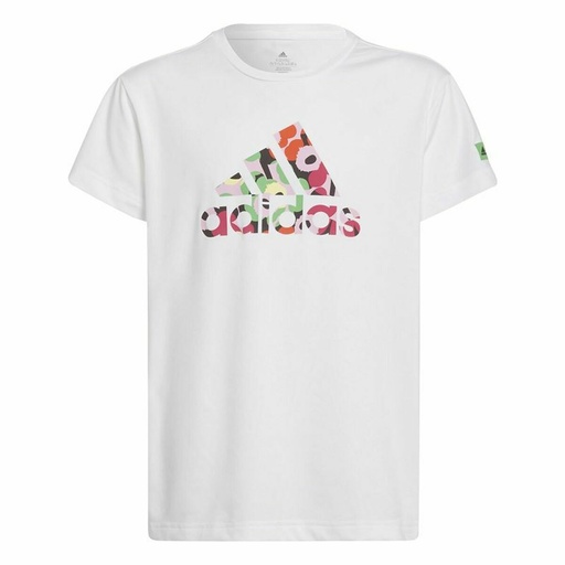 [S6468268] Child's Short Sleeve T-Shirt Adidas x Marimekko White