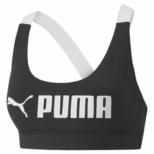 [S6466263] Sports Bra Puma Black White Multicolour