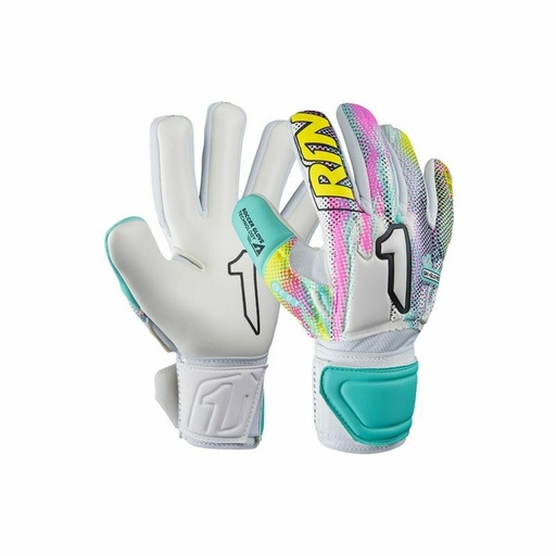 [S6466198] Goalkeeper Gloves Rinat Asimetrik Stellar Semi White