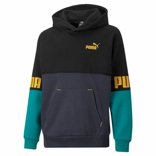 [S6465134] Children’s Sweatshirt Puma Green Black
