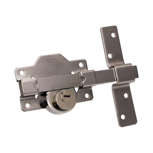 [S7901923] Safety lock EDM 85191 nickel 83 x 170 mm Ø26 mm