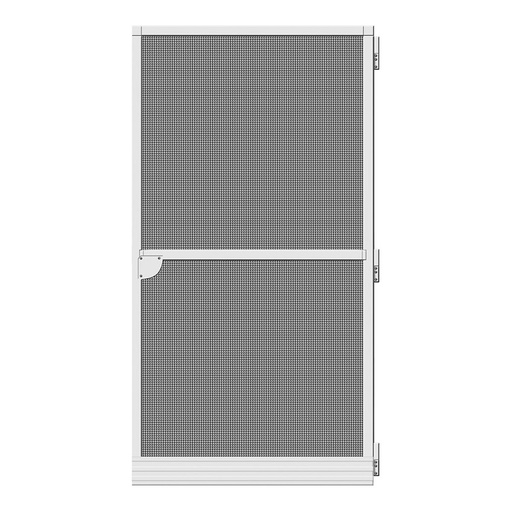 [S7904562] Mosquito net Schellenberg Door Fibreglass Aluminium White (100 x 210 cm)