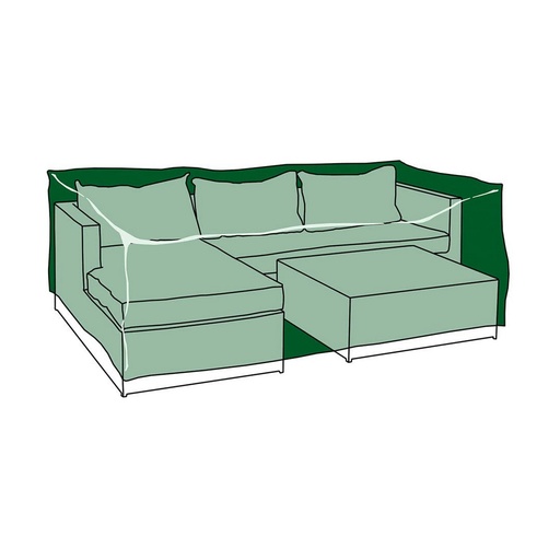 [S7910259] Protective Case Altadex Set of furniture Green Multicolour Polyethylene 300 x 200 x 80 cm