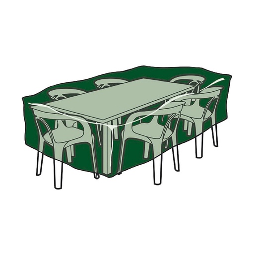[S7910278] Protective Case Altadex Garden furniture Green Polyester Plastic 205 x 325 x 90 cm