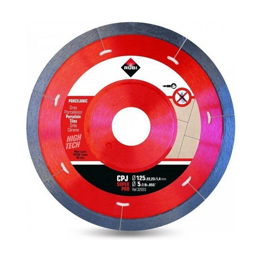 [S7914545] Cutting disc Rubi superpro r32933  125 mm