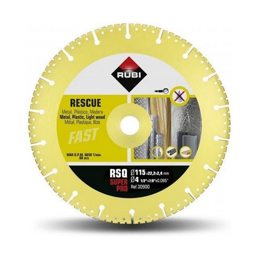 [S7914546] Cutting disc Rubi superpro r30900 115 mm