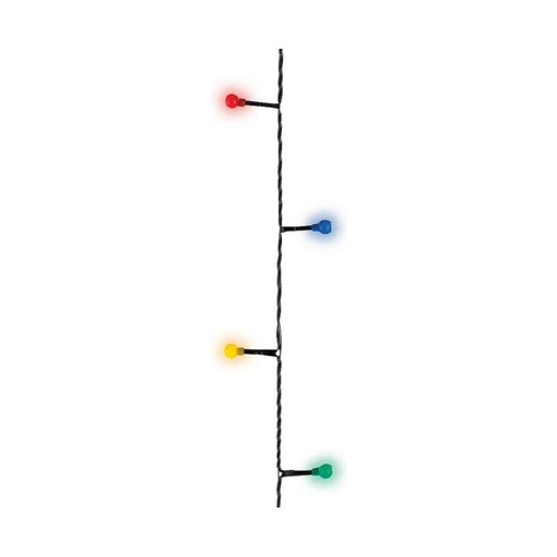 [S7902033] Wreath of LED Lights Lumineo Cherry Multicolour 14 m