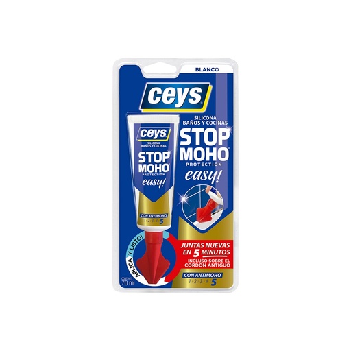 [S7911536] Sealer Ceys Stop Moho Easy! White Silicone 70 ml
