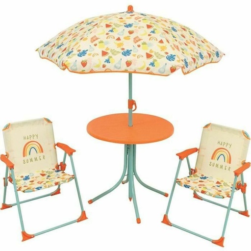 [S7163077] Table set with chairs Fun House Fruity's Ø 46 cm Children's