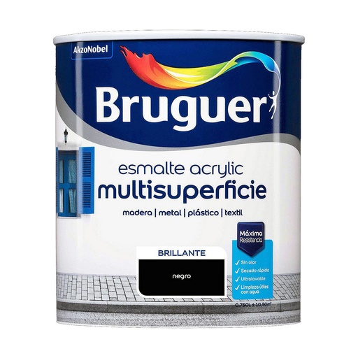 [S7902832] Acrylic paint Bruguer Black (750 ml)