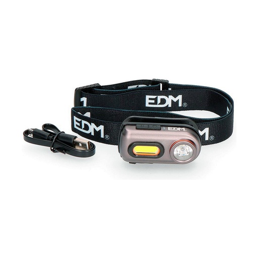 [S7909514] LED Head Torch EDM 36416 Black 5 W