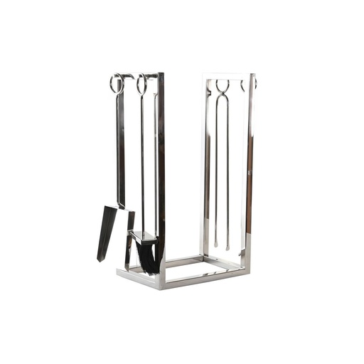 [S3038838] Log Stand DKD Home Decor Stainless steel (30 x 20 x 60 cm)