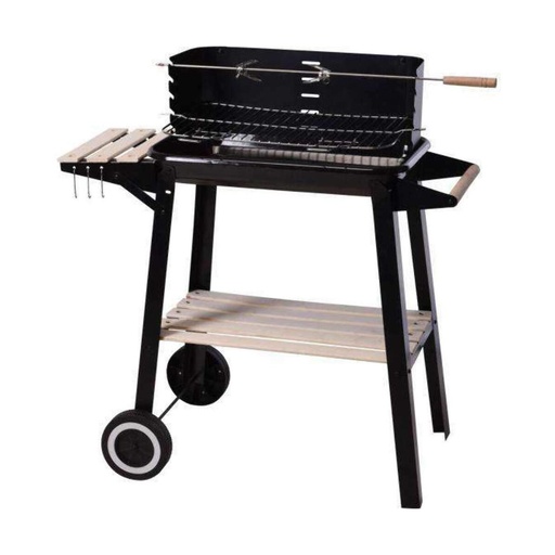 [S7908141] Coal Barbecue with Wheels (54 x 34 x 6.5 cm)