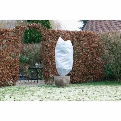 [S7105954] Protective Tarpaulin Nature Ø 50 cm 1 m White