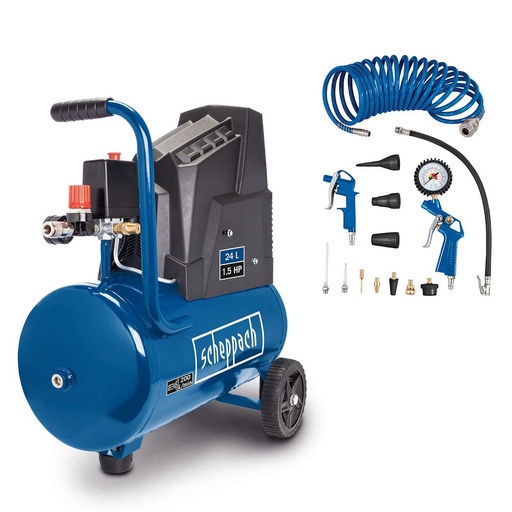 [S7153106] Air Compressor Scheppach HC30o 1100 W 8 bar 24 L
