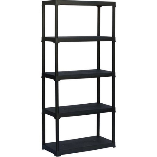 [S7107878] Shelves TOOD Resin 5 Shelves 30 Kg 39 x 80 x 180 cm
