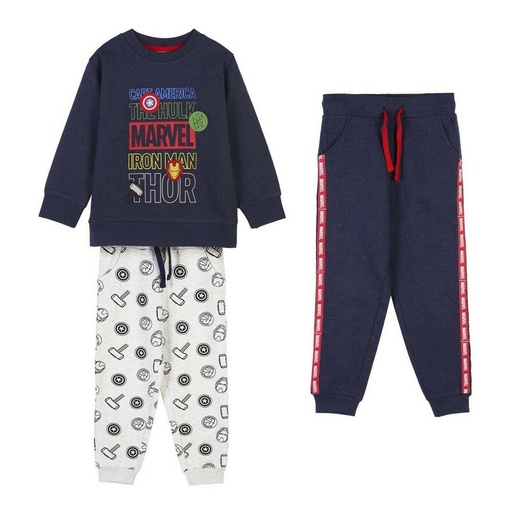 [S0733005] Children’s Tracksuit Marvel Dark blue