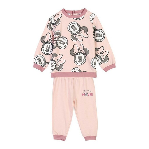 [S0732994] Children’s Tracksuit Minnie Mouse Pink Ocre