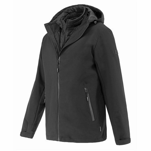 [S6453198] Anorak Joluvi Elbrus 3 in 1 Black