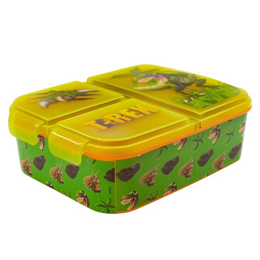 [S2417547] Lunchbox with Cutlery Comparment Stor Dinosaur (6,7 x 16,5 x 19,5 cm)