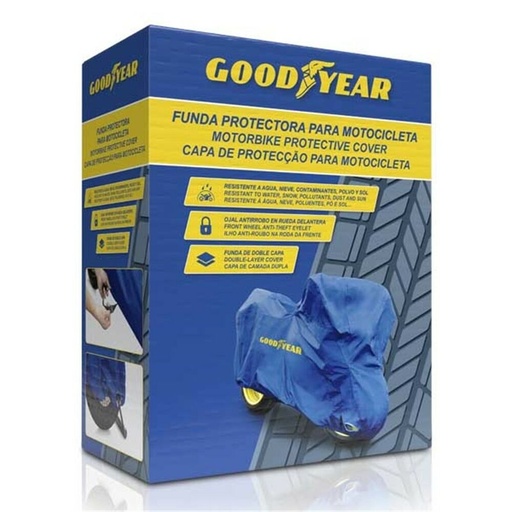 [S37112399] Motorcycle Cover Goodyear GOD7021 Blue