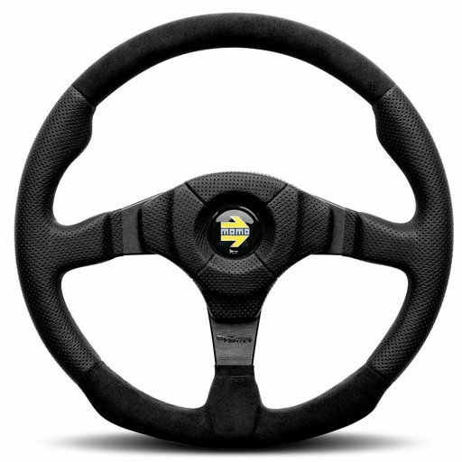 [S3722430] Racing Steering Wheel Momo DARK FIGHTER Ø 35 cm