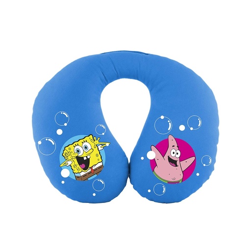 [S37112376] Neck Pillow BOB101 Blue SpongeBob SquarePants