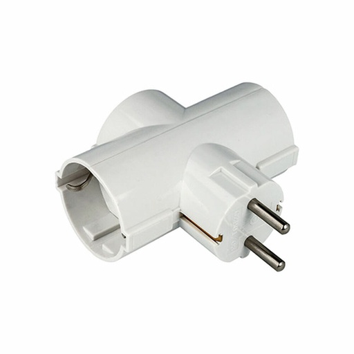 [S6501513] Plug adapter NIMO Schuko 16A 250V Blanco