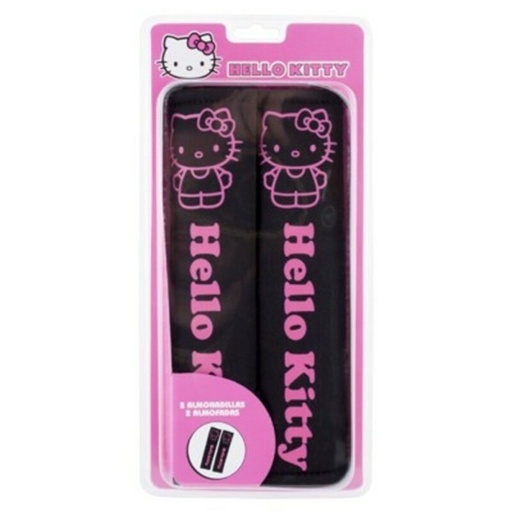 [S3712104] Seat Belt Pads HELLO KITTY CS4 Black