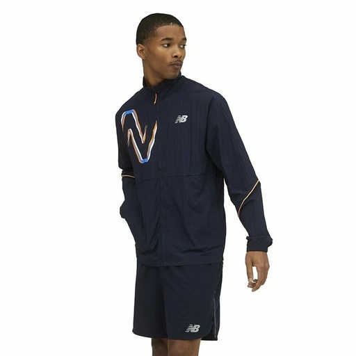 [S6448520] Windcheater Jacket New Balance Dark blue