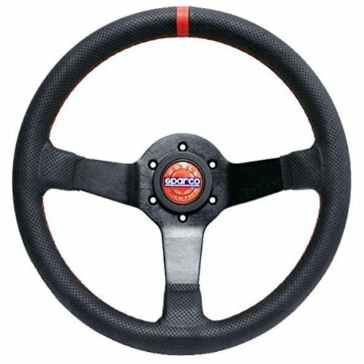 [S3707317] Racing Steering Wheel Sparco CHAMPION Black Ø 35 cm